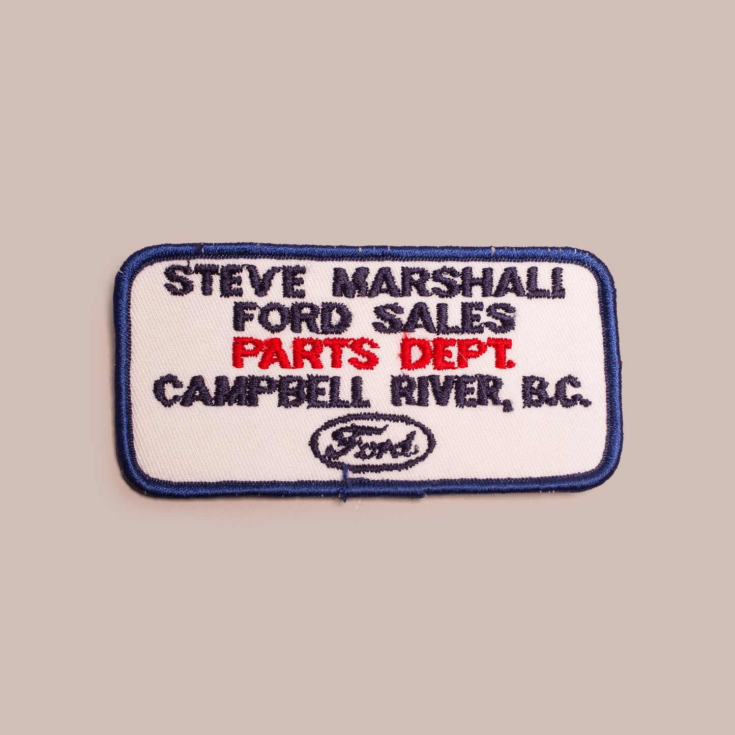 Vintage Patch - Ford Campbell River BC