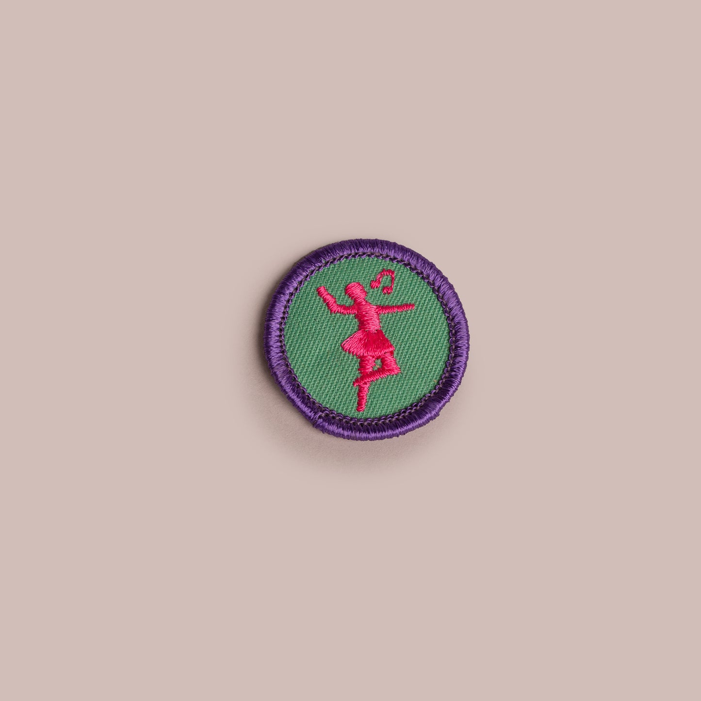 Vintage Patch - Girl Guides Dancing