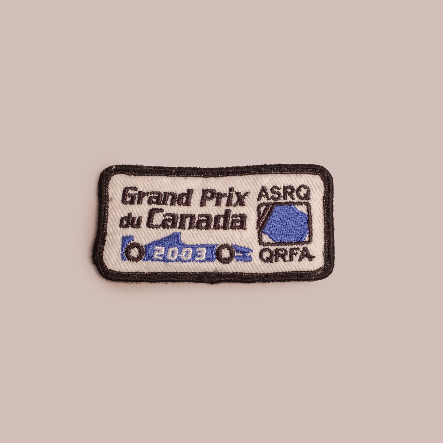 Vintage Patch - ASRQ QRFA Grand Prix du Canada 2003
