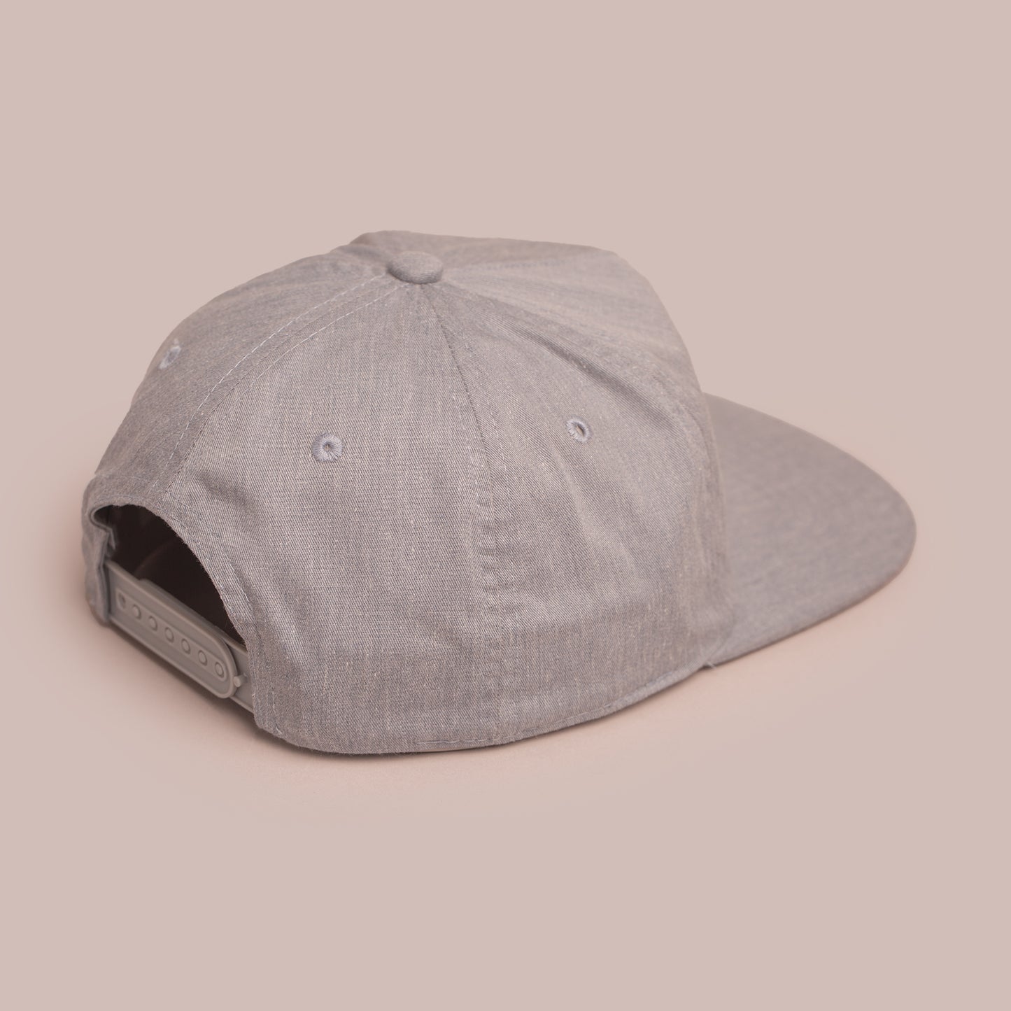 Blank Hat - Nissi 5 Panel Unstructured Cap - Heather