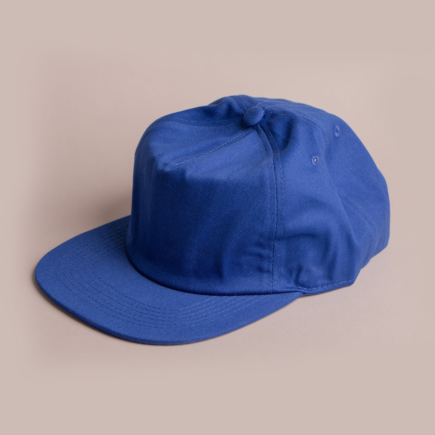 Blank Hat - Nissi 5 Panel Unstructured Cap - Royal Blue