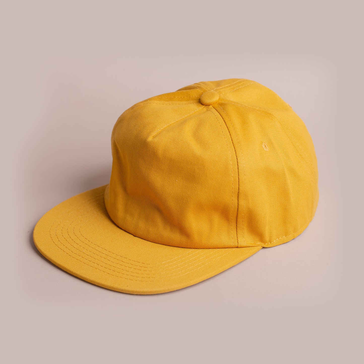 Blank Hat - Nissi 5 Panel Unstructured Cap - Yellow