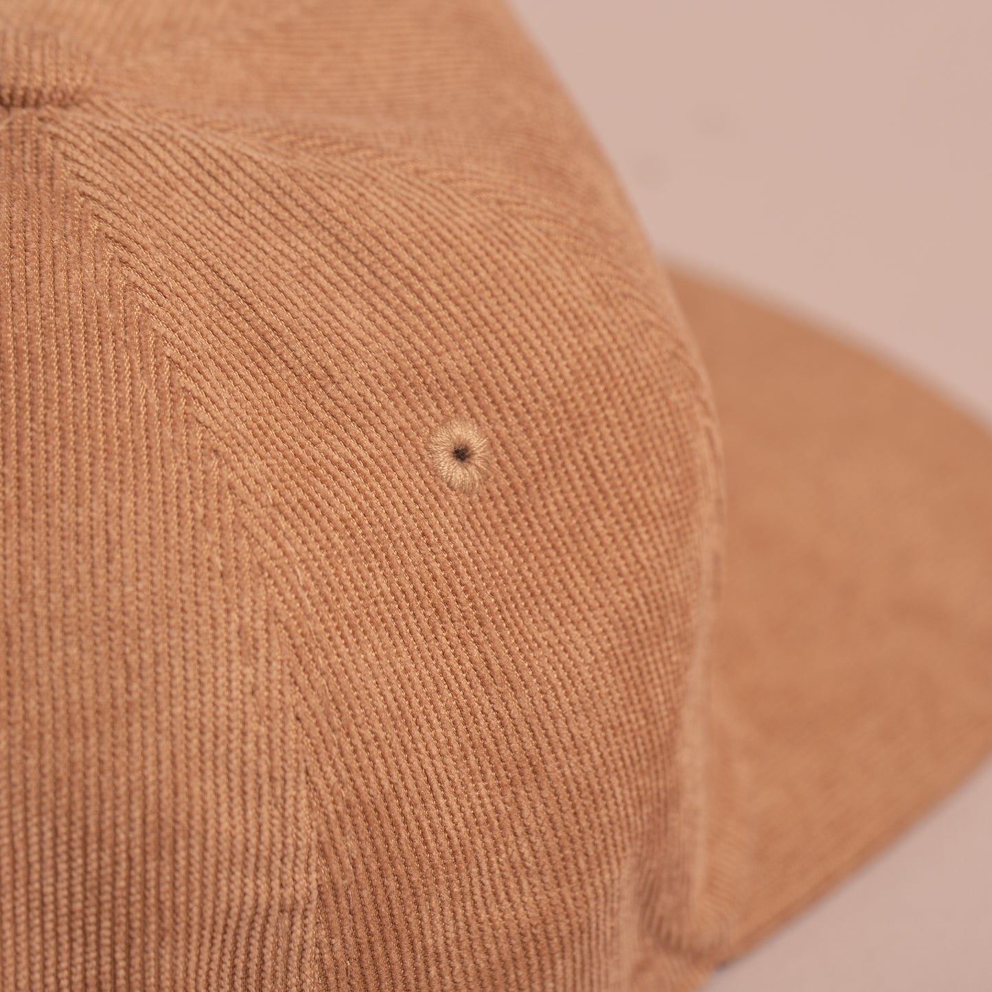 Blank Hat - Nissi 5-Panel Corduroy Cap - Light Brown