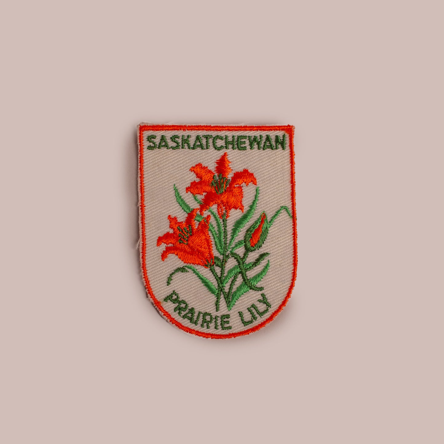 Vintage Patch - Saskatchewan Prairie Lily