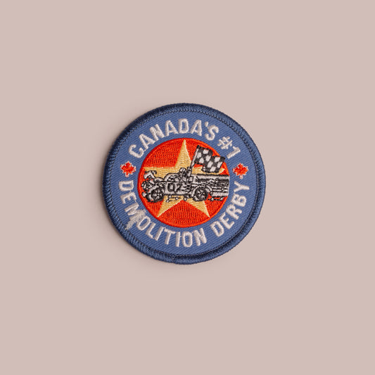 Vintage Patch - Canada's Demolition Derby