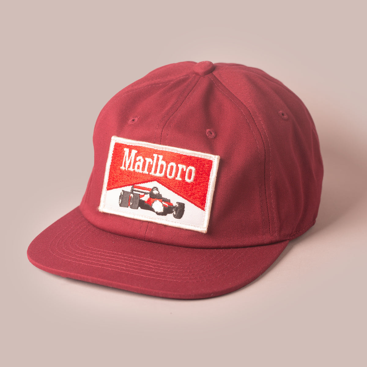 Marlboro Racing 6-Panel Strapback Hat\
