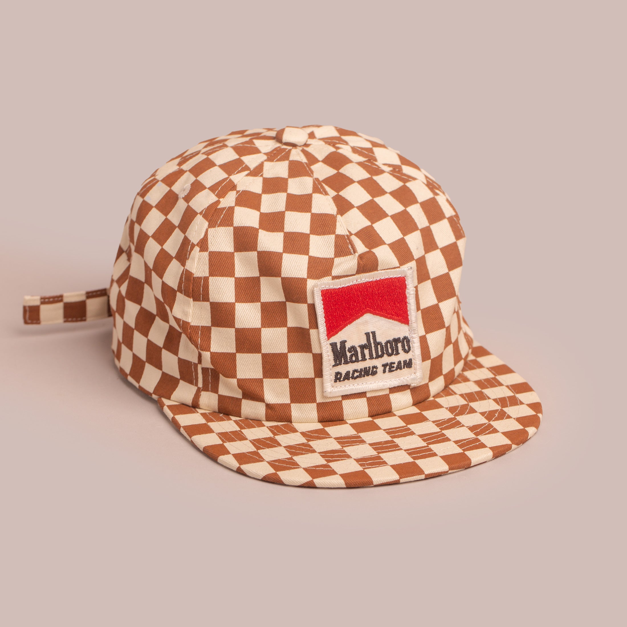 Marlboro Racing Checkerboard Cap
