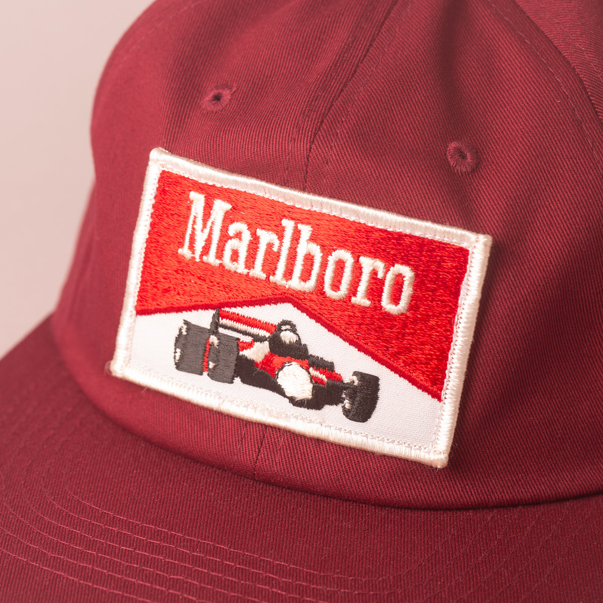 Marlboro Racing 6-Panel Strapback Hat\