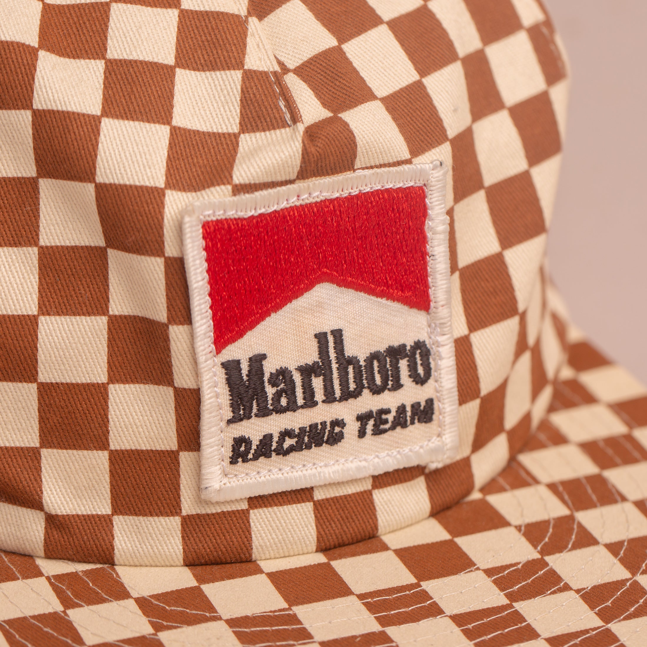 Marlboro Racing Checkerboard Cap
