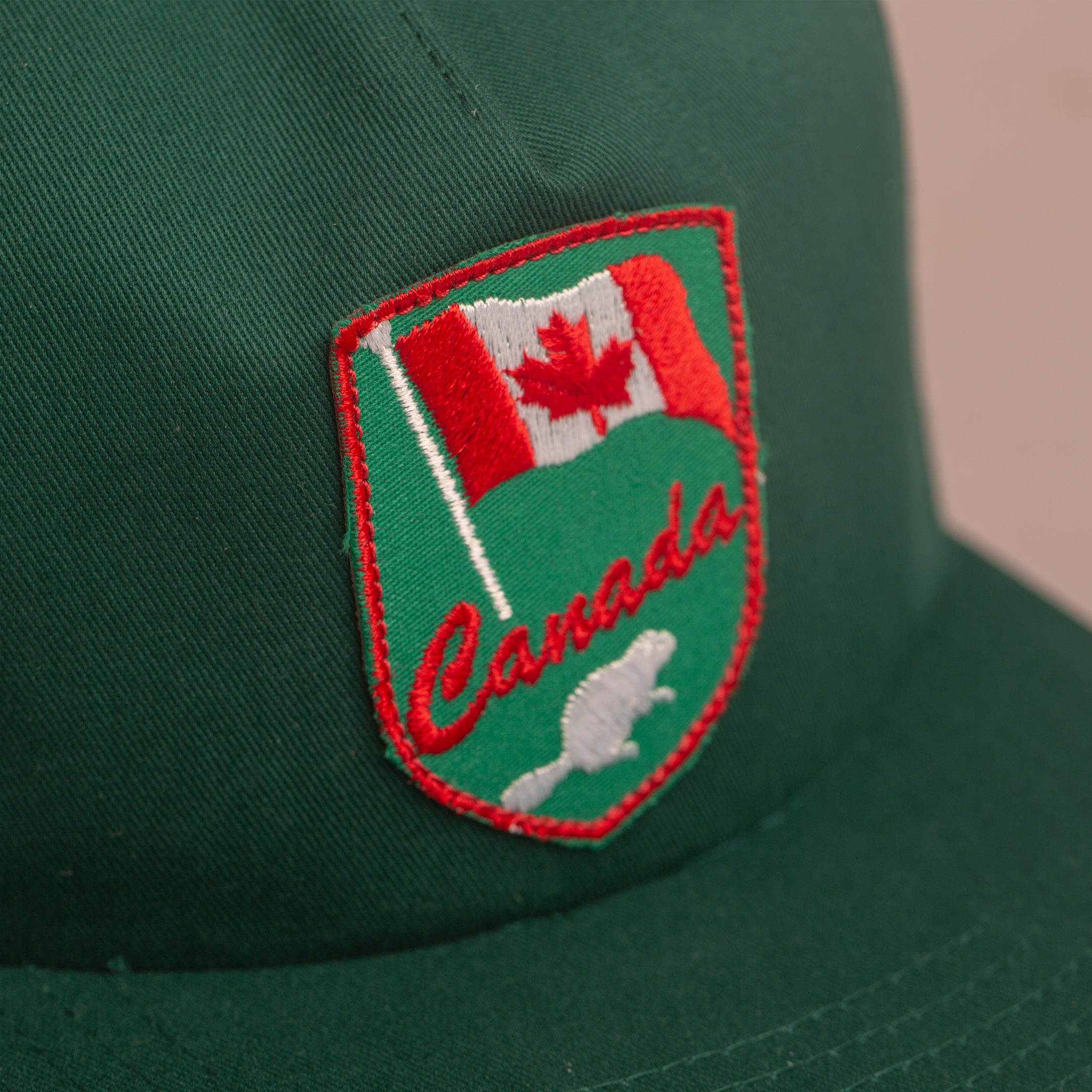 Canada Flag Unstructured Cap