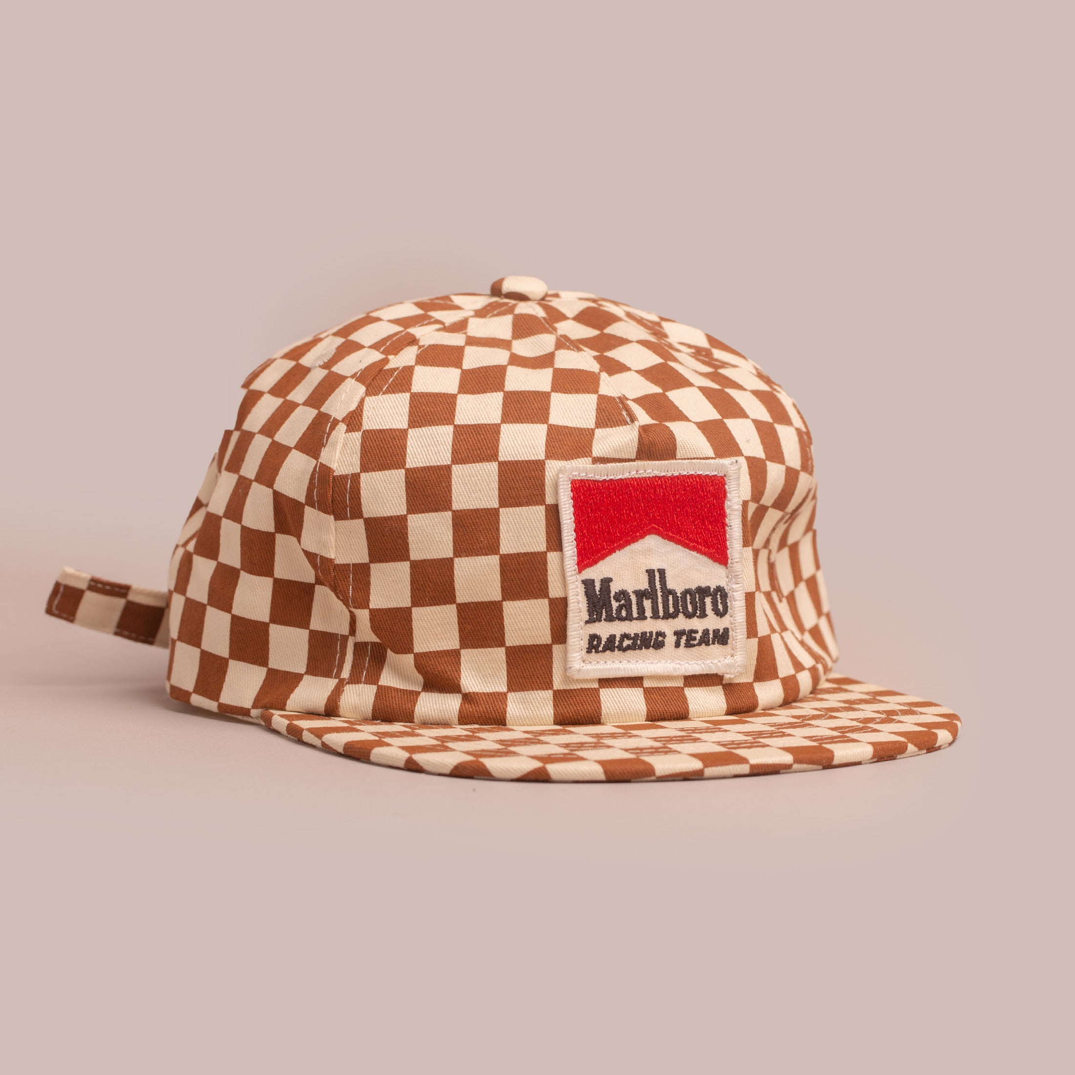 Marlboro Racing Checkerboard Cap