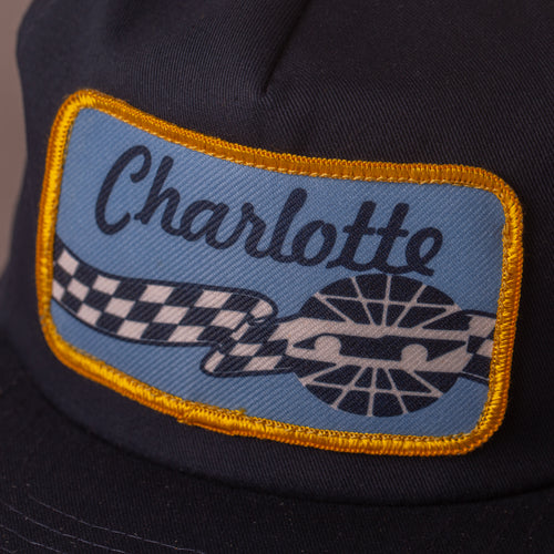 Charlotte Motor Speedway Unstructured 5-panel Snapback Cap