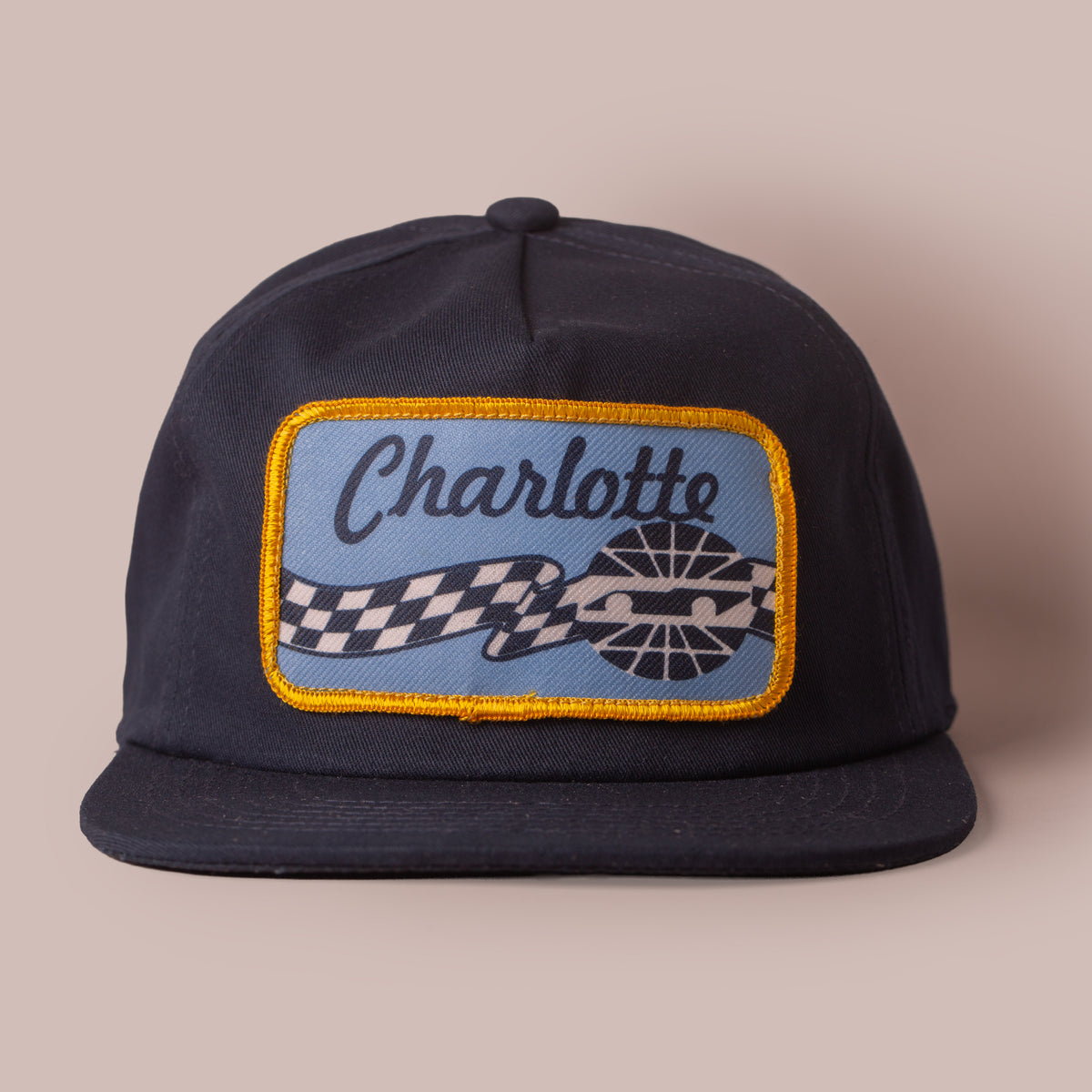 Charlotte Motor Speedway Unstructured 5-panel Snapback Cap