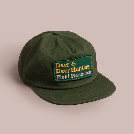 Deer & Deer Hunting Field Research Unstructured Cap