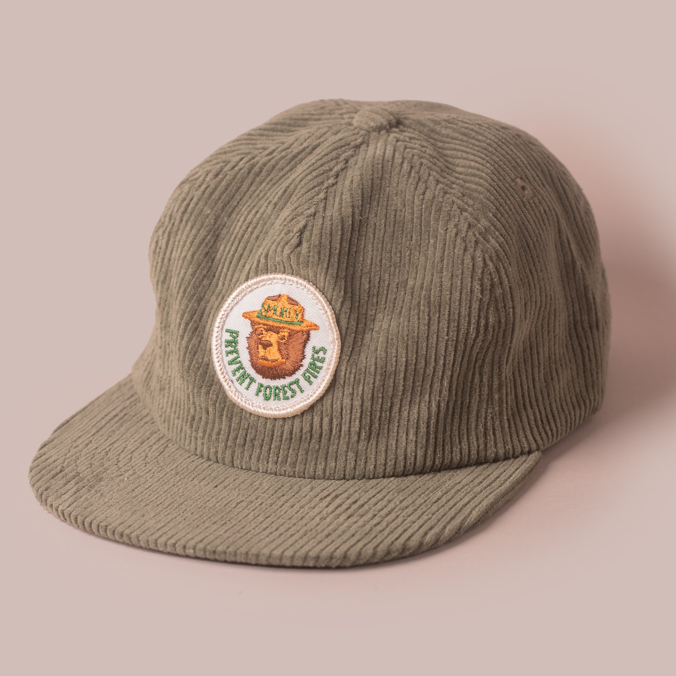 Smokey Prevent Forest Fires Corduroy Cap