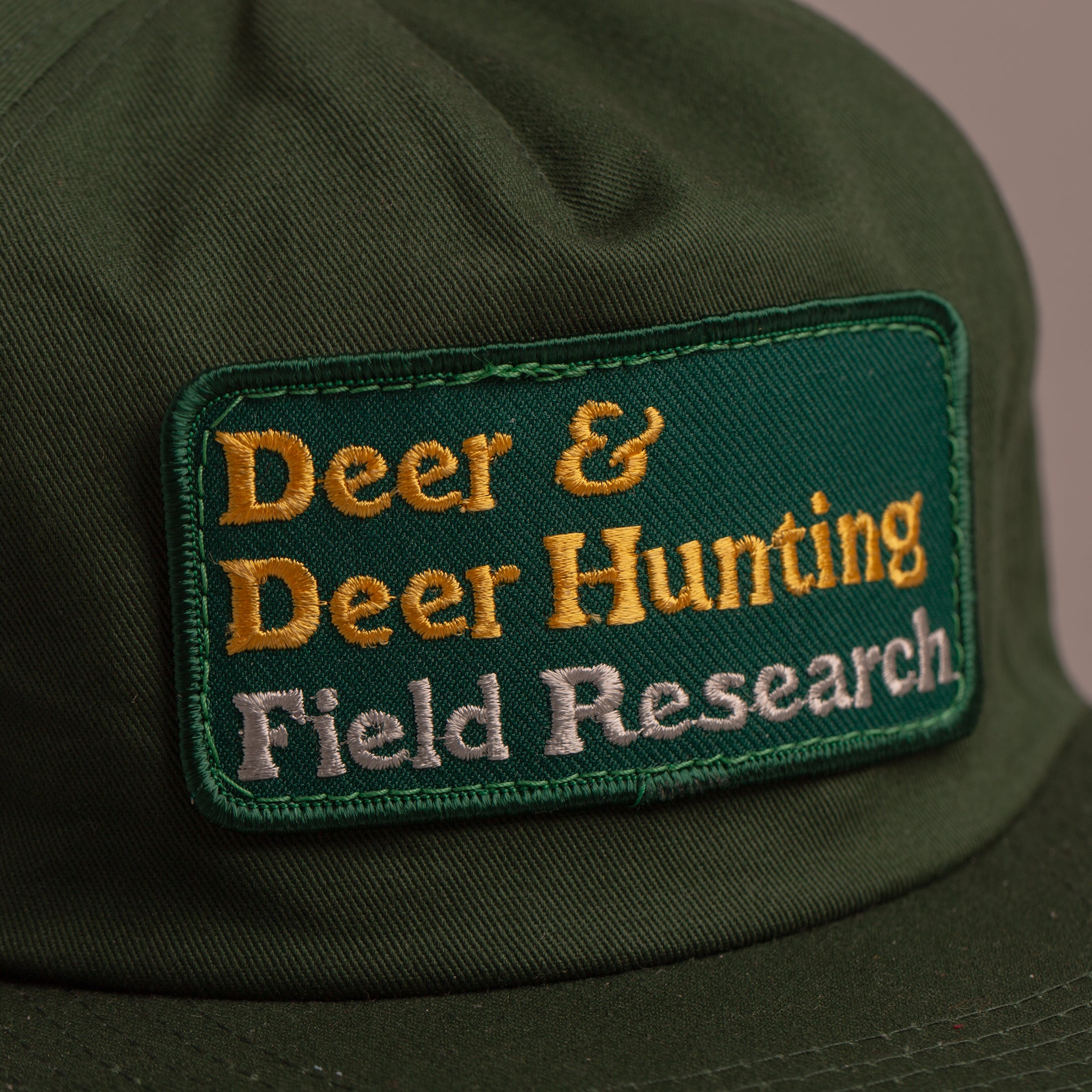 Deer & Deer Hunting Field Research Unstructured Cap