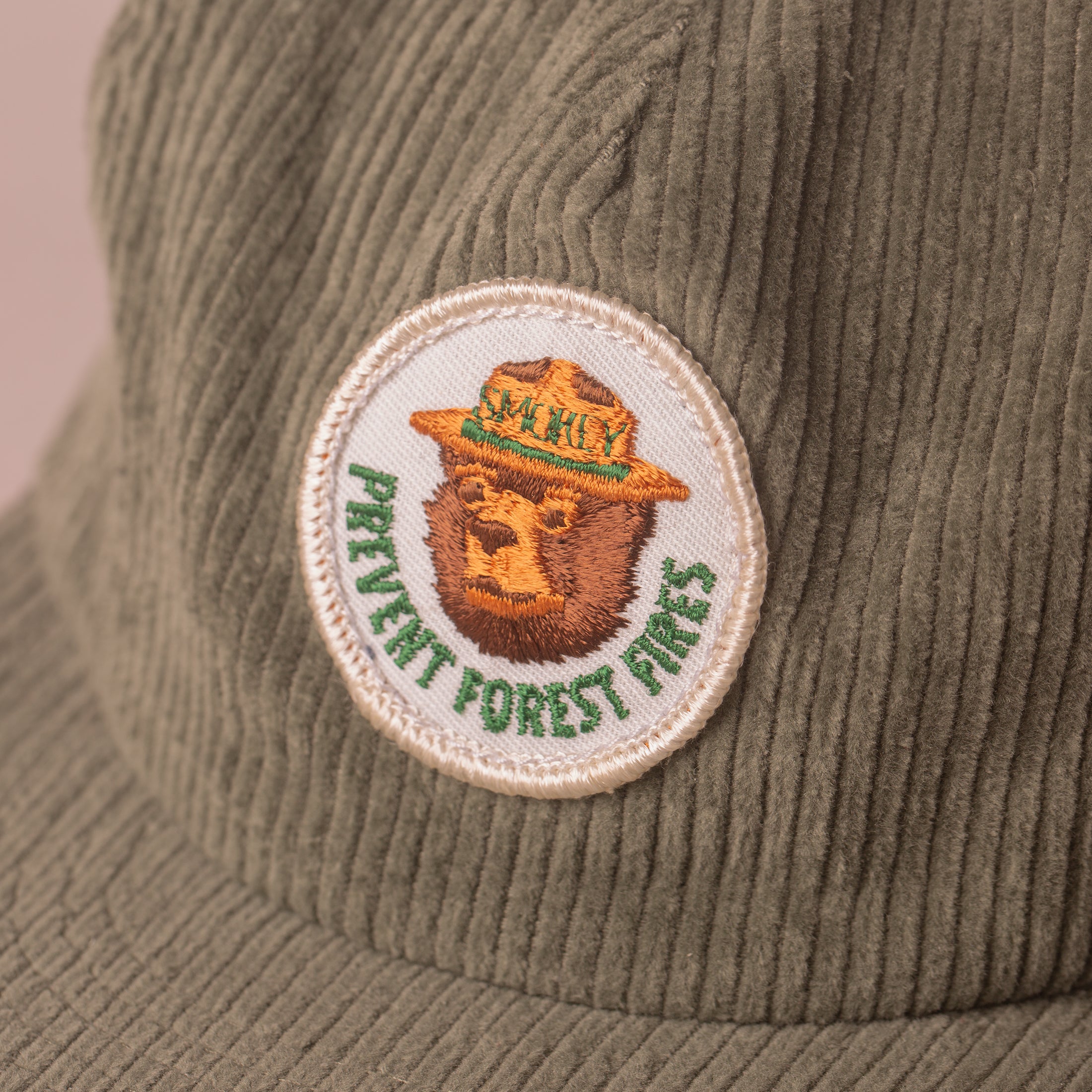 Smokey Prevent Forest Fires Corduroy Cap