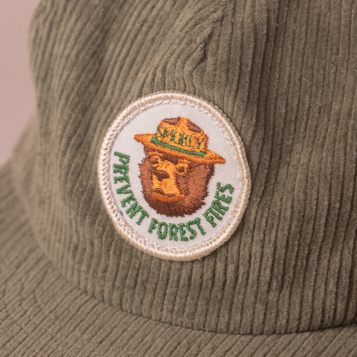 Smokey Prevent Forest Fires Corduroy Cap