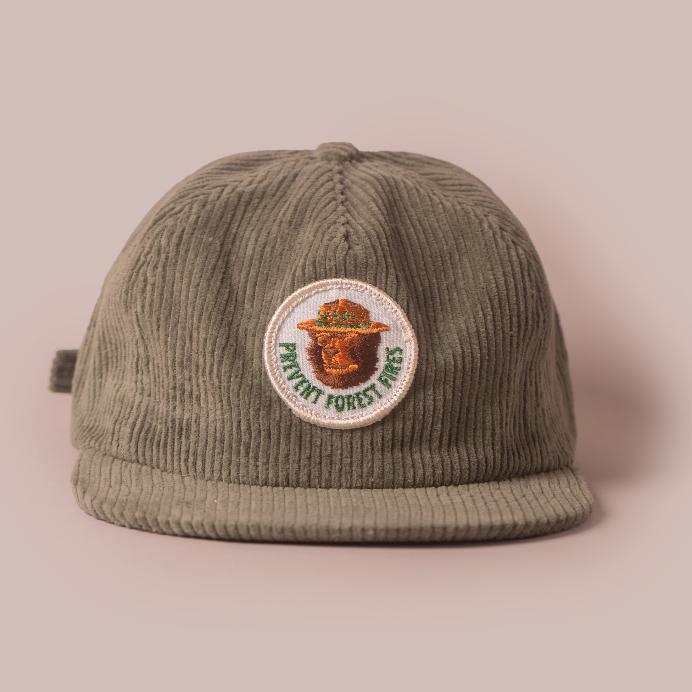 Smokey Prevent Forest Fires Corduroy Cap