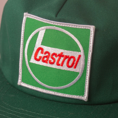 Castrol Unstructured 5-panel Snapback Cap