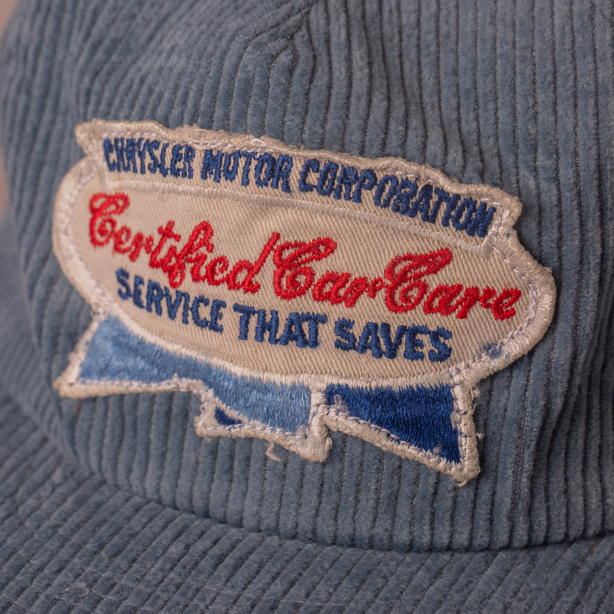 Chrysler Motor Corduroy Cap