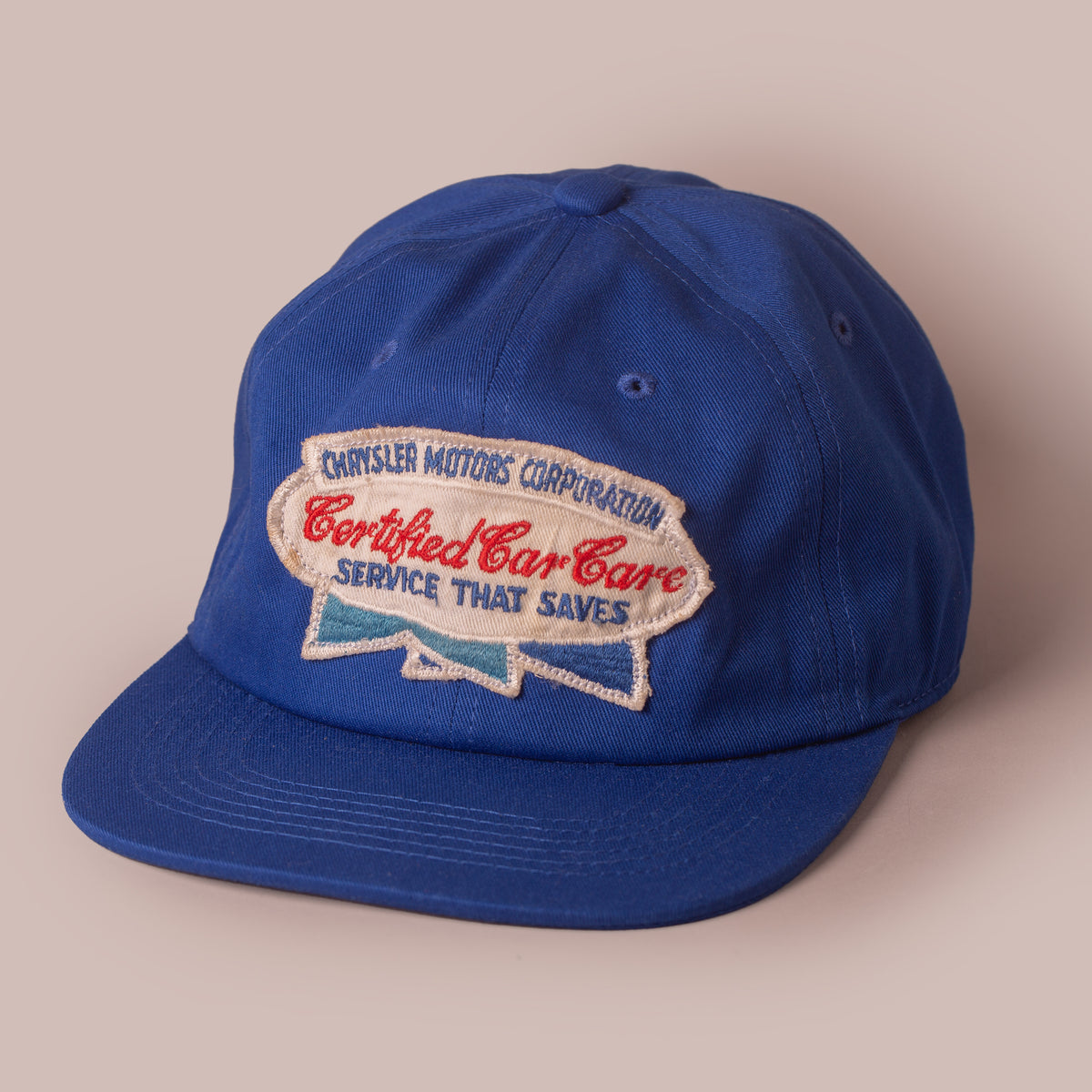 Chrysler Motor 6-Panel Strapback Hat