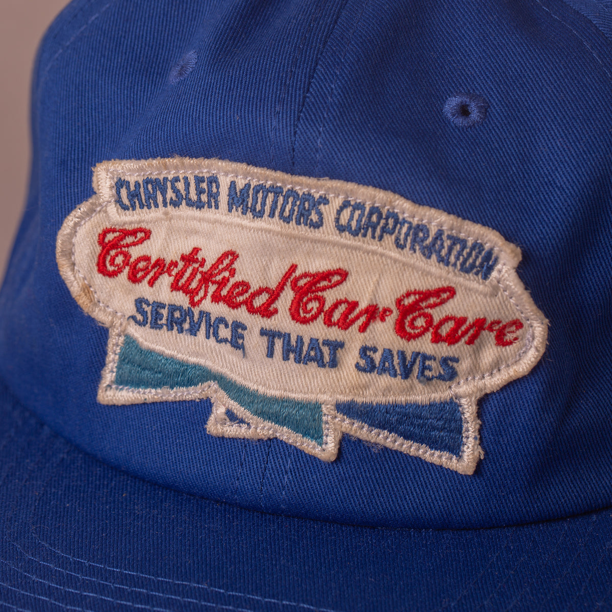 Chrysler Motor 6-Panel Strapback Hat