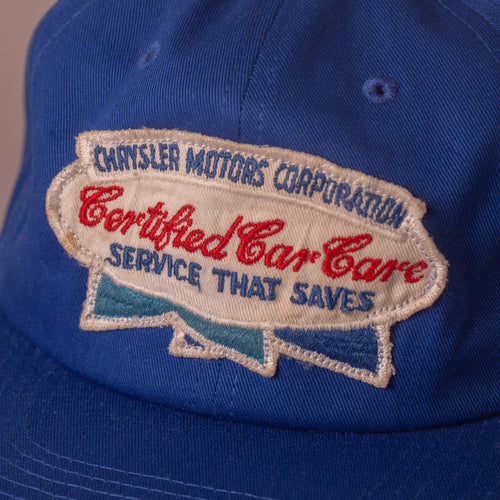Chrysler Motor 6-Panel Strapback Hat
