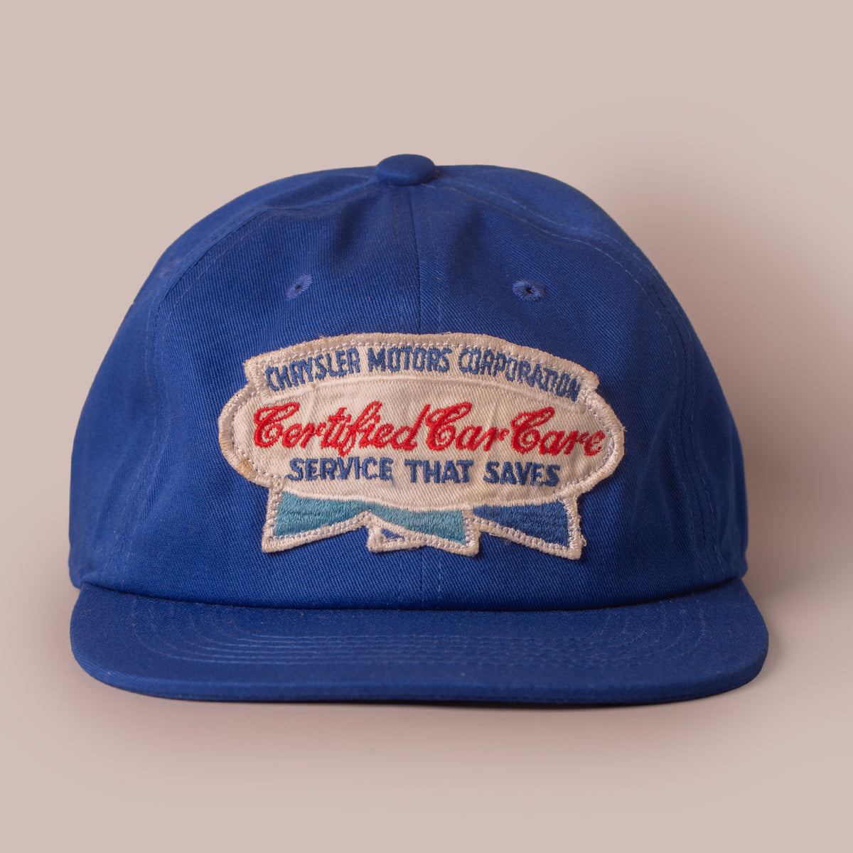 Chrysler Motor 6-Panel Strapback Hat