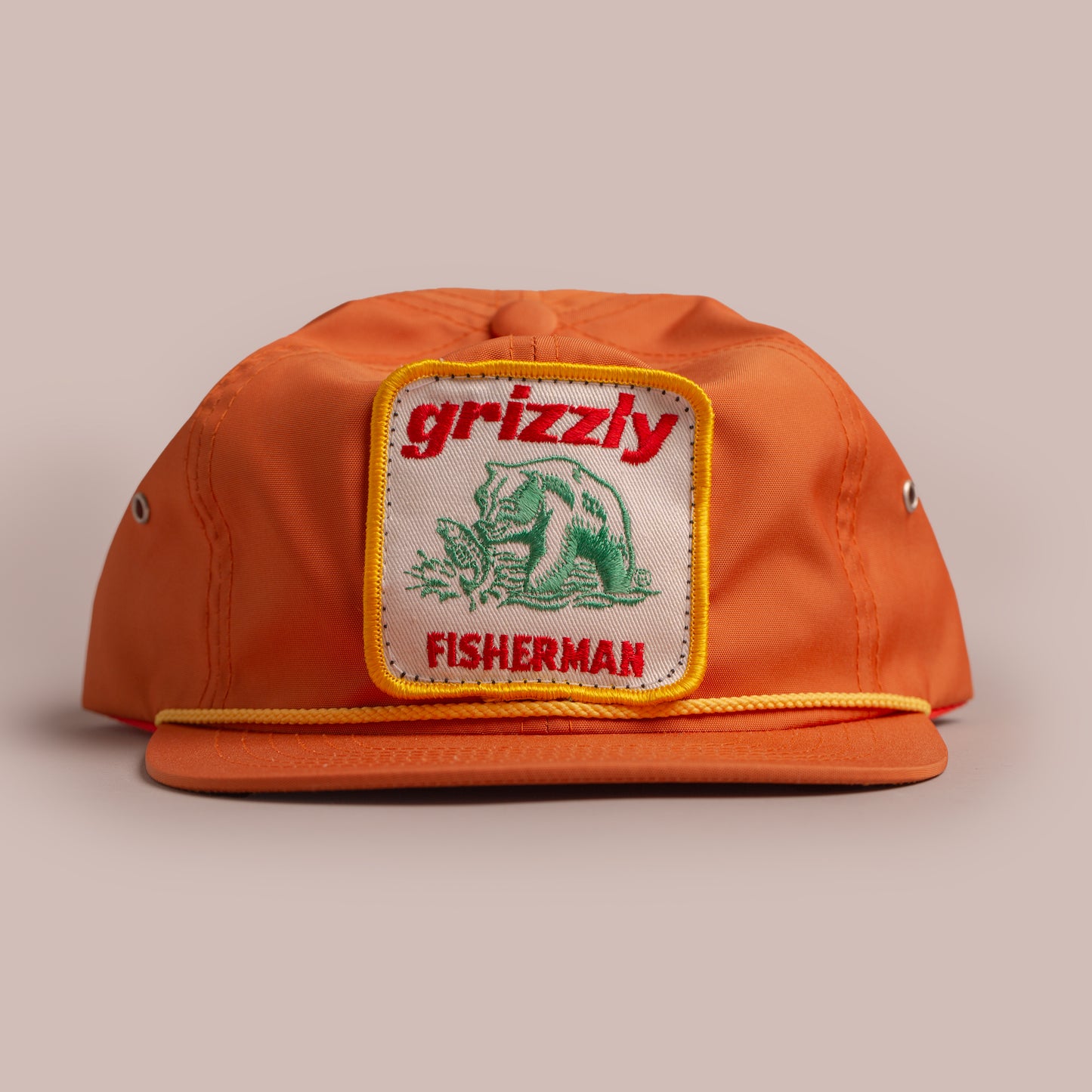 Grizzly Fisherman Nylon Cap