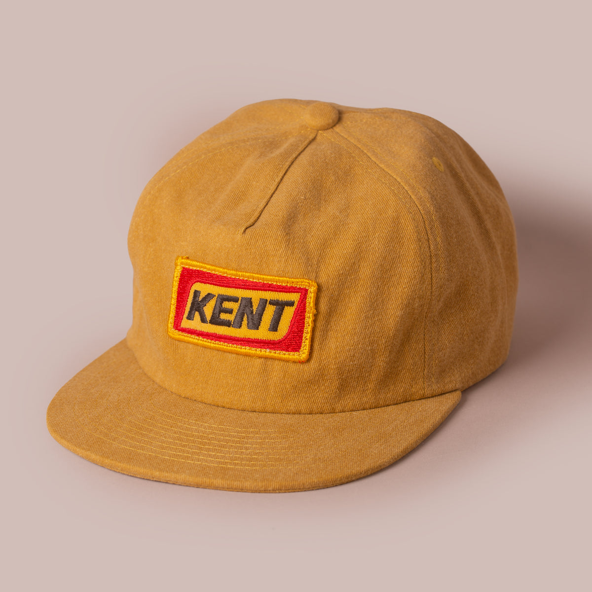 Kent Unstructured 5-Panel Strapback Cap