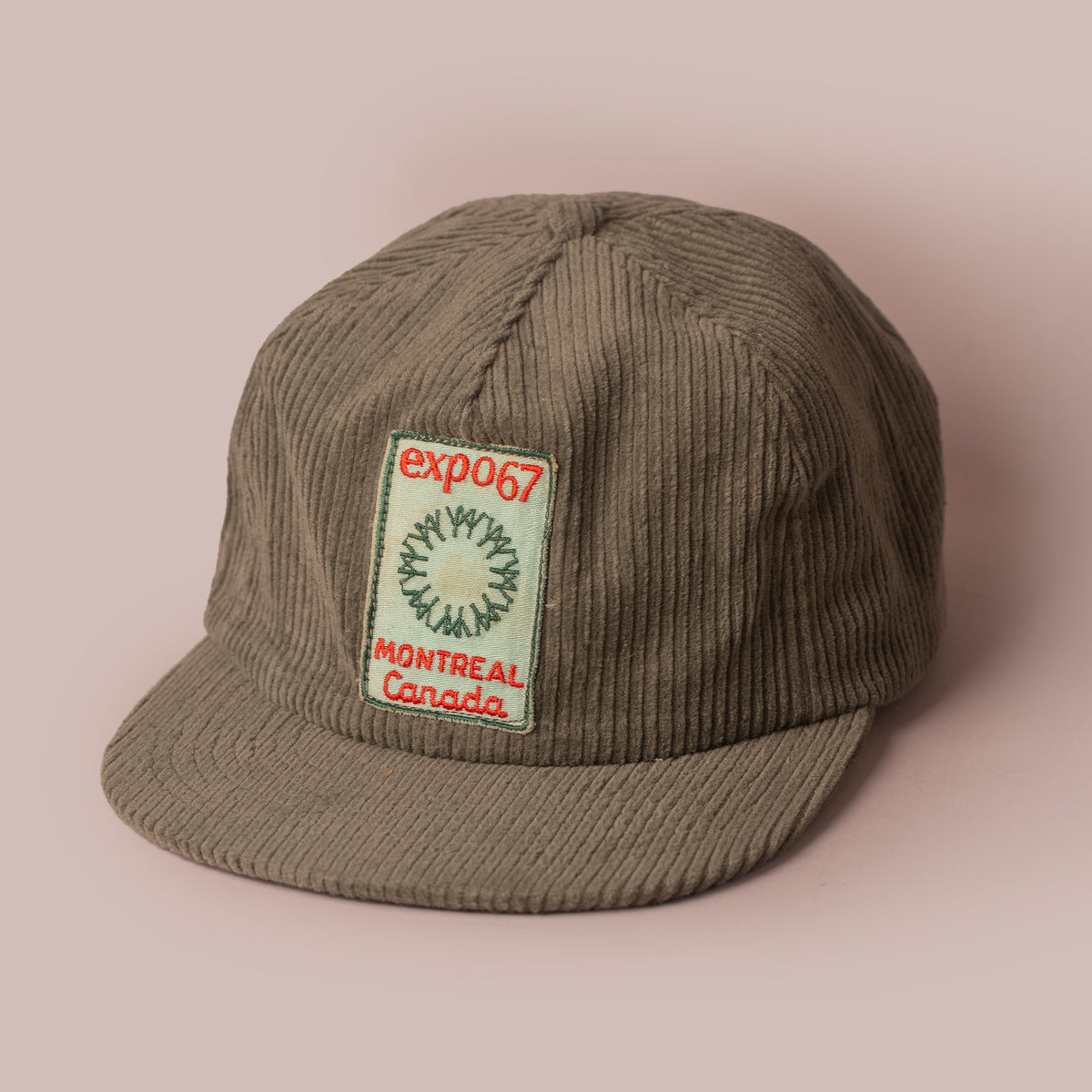Expo 67 Montreal Corduroy Cap