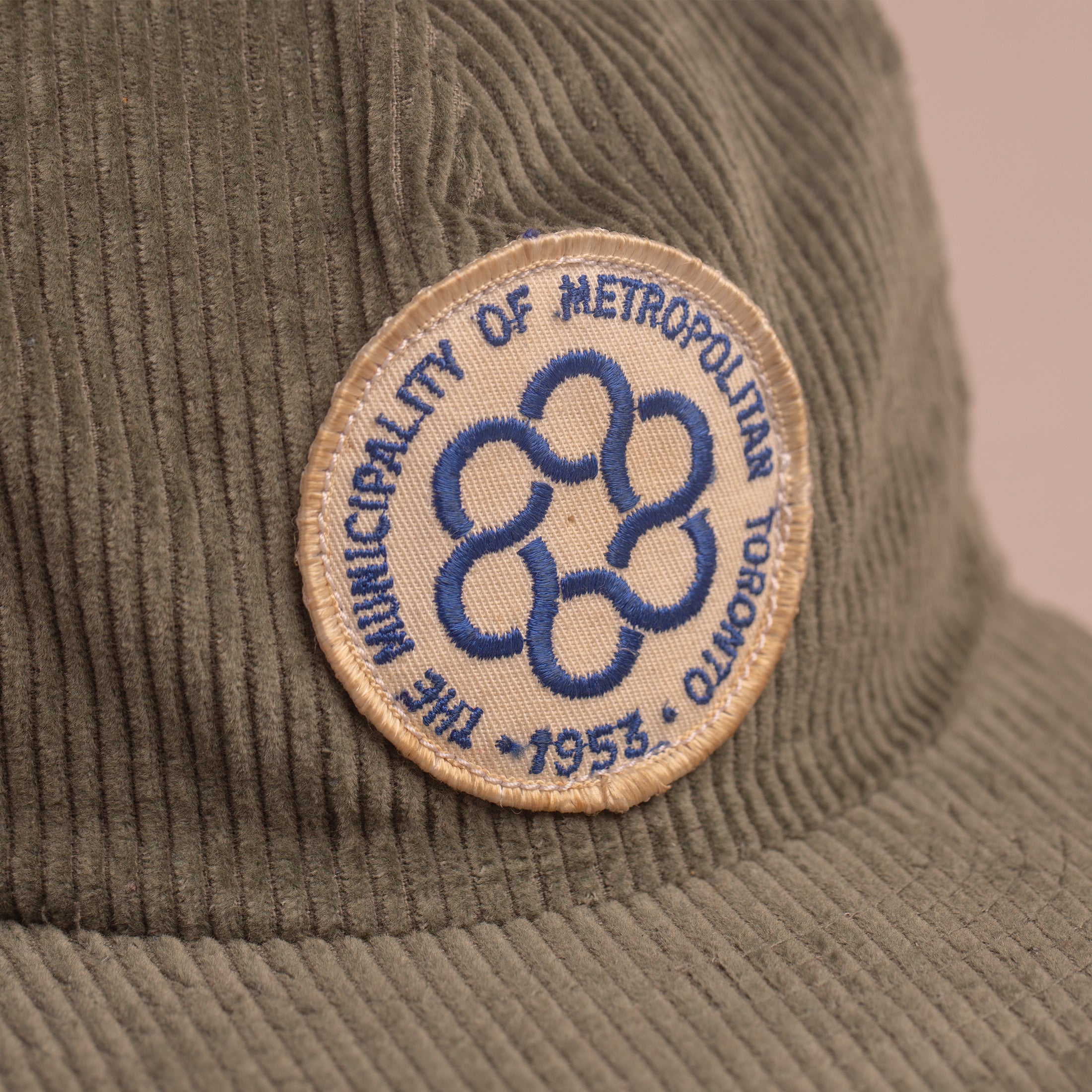 Metro Toronto 1953 Corduroy Cap
