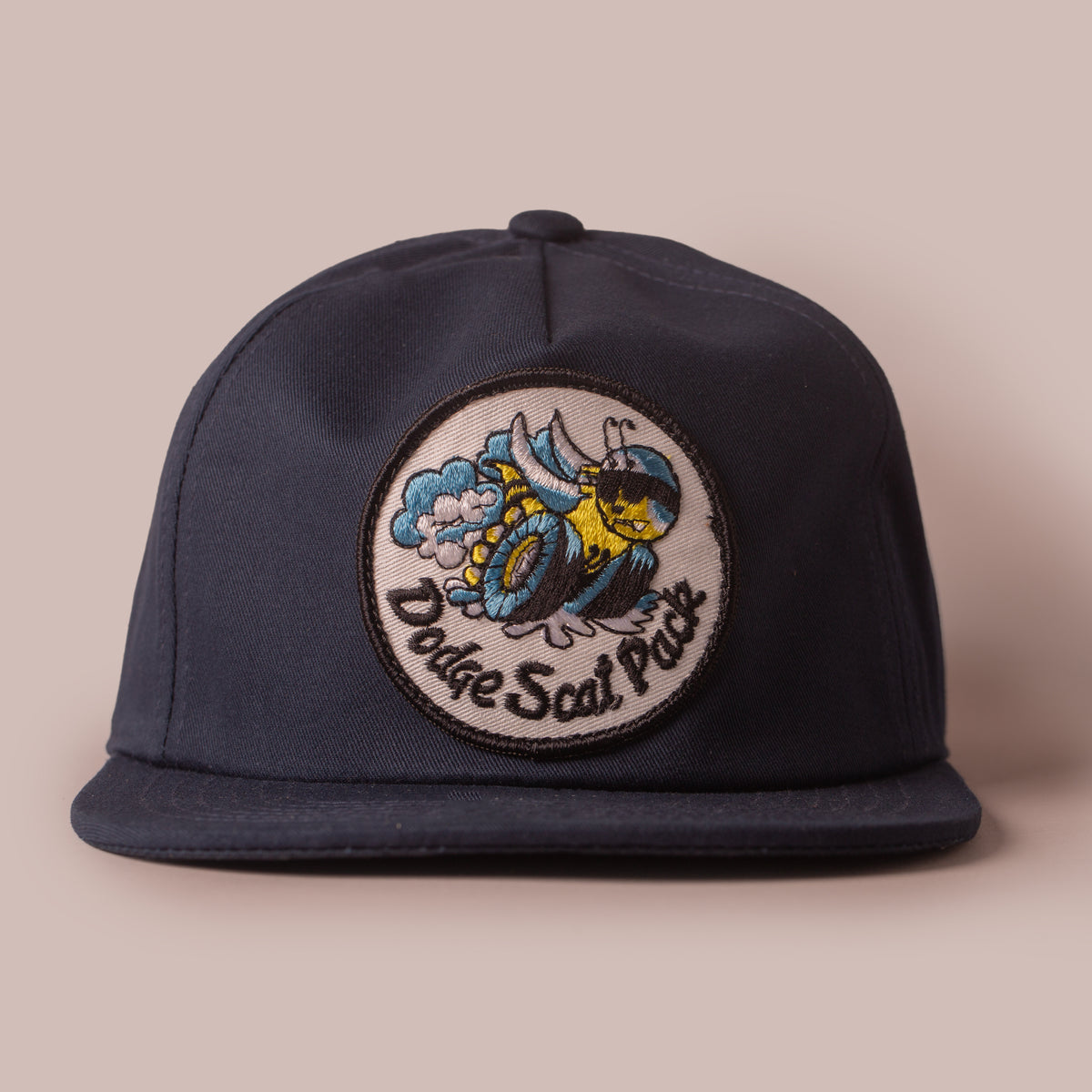Dodge Scat Pack Unstructured 5-panel Snapback Cap