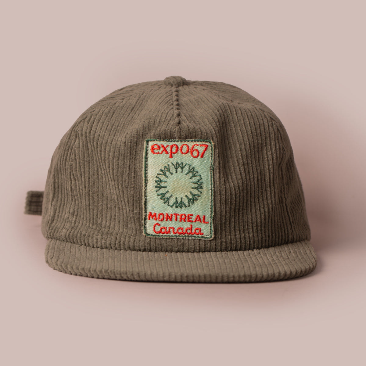 Expo 67 Montreal Corduroy Cap