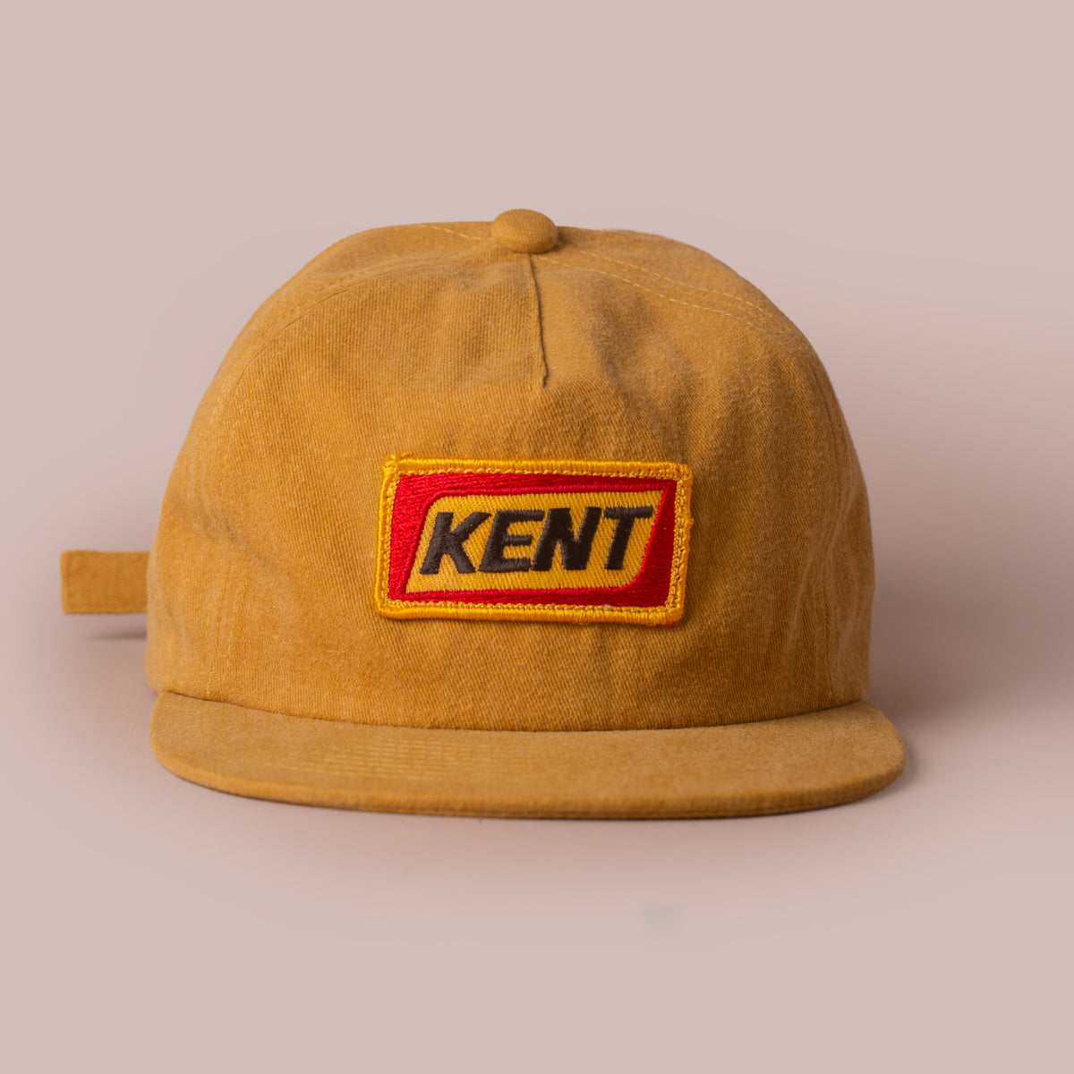 Kent Unstructured 5-Panel Strapback Cap