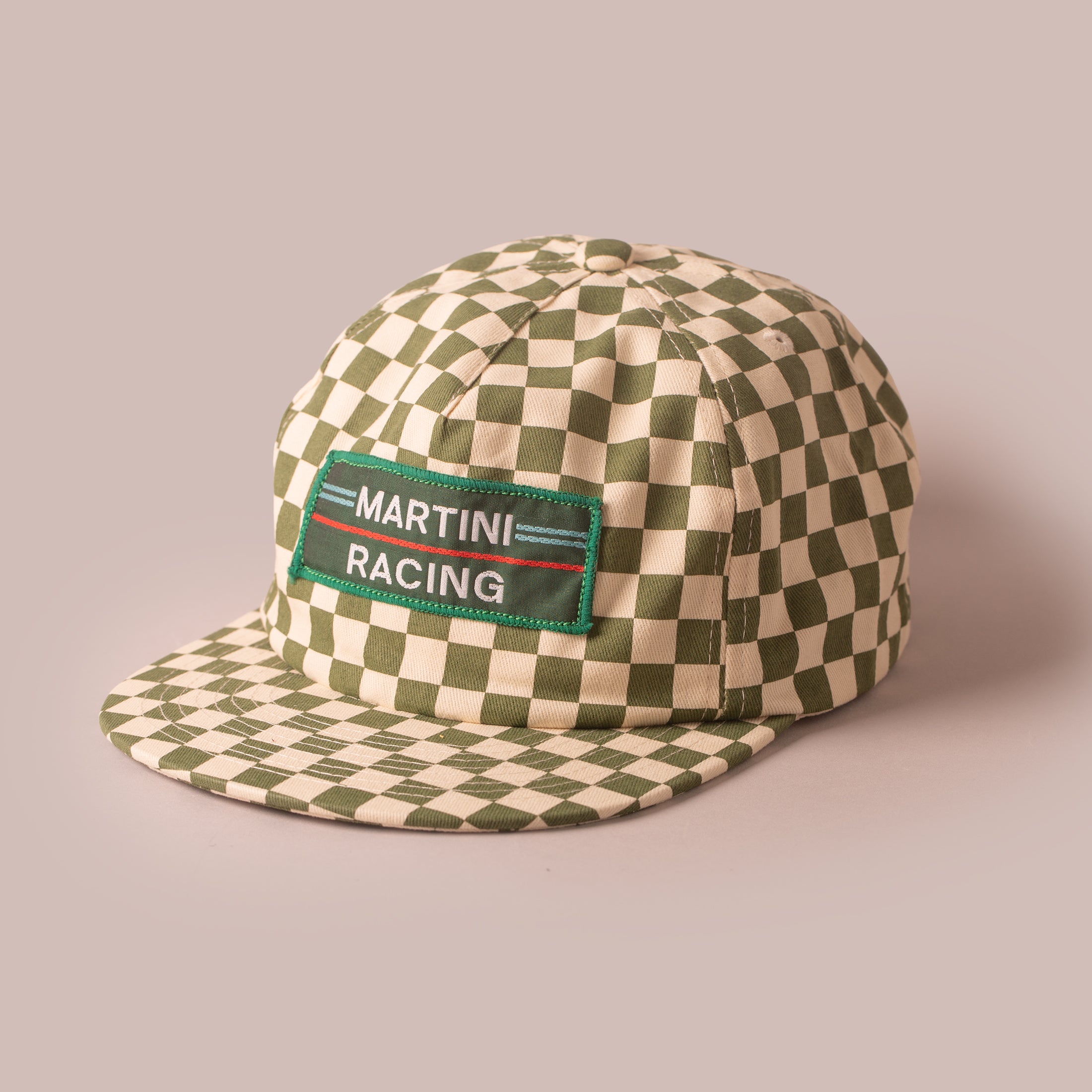 Martini Racing Checkerboard Strapback Cap