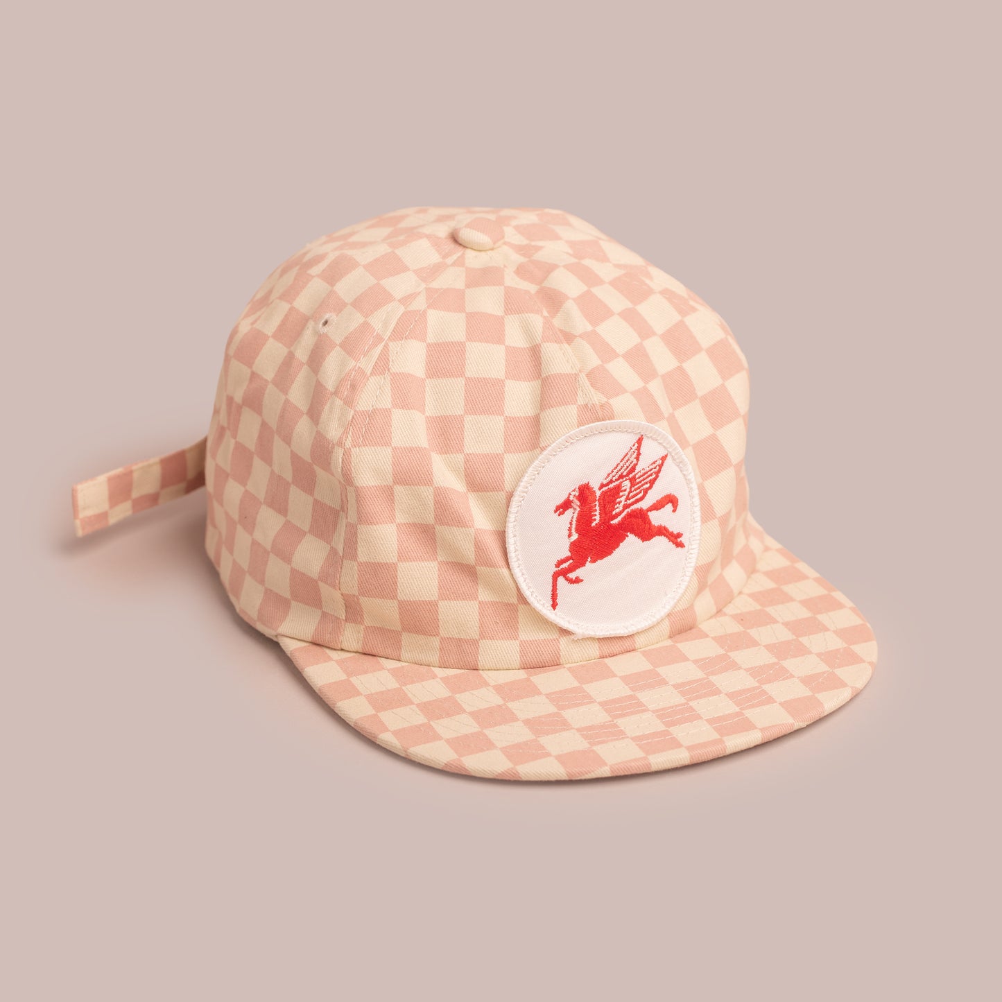 Mobil Pegasus Checkerboard Cap