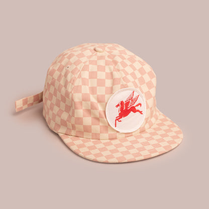 Mobil Pegasus Checkerboard Cap
