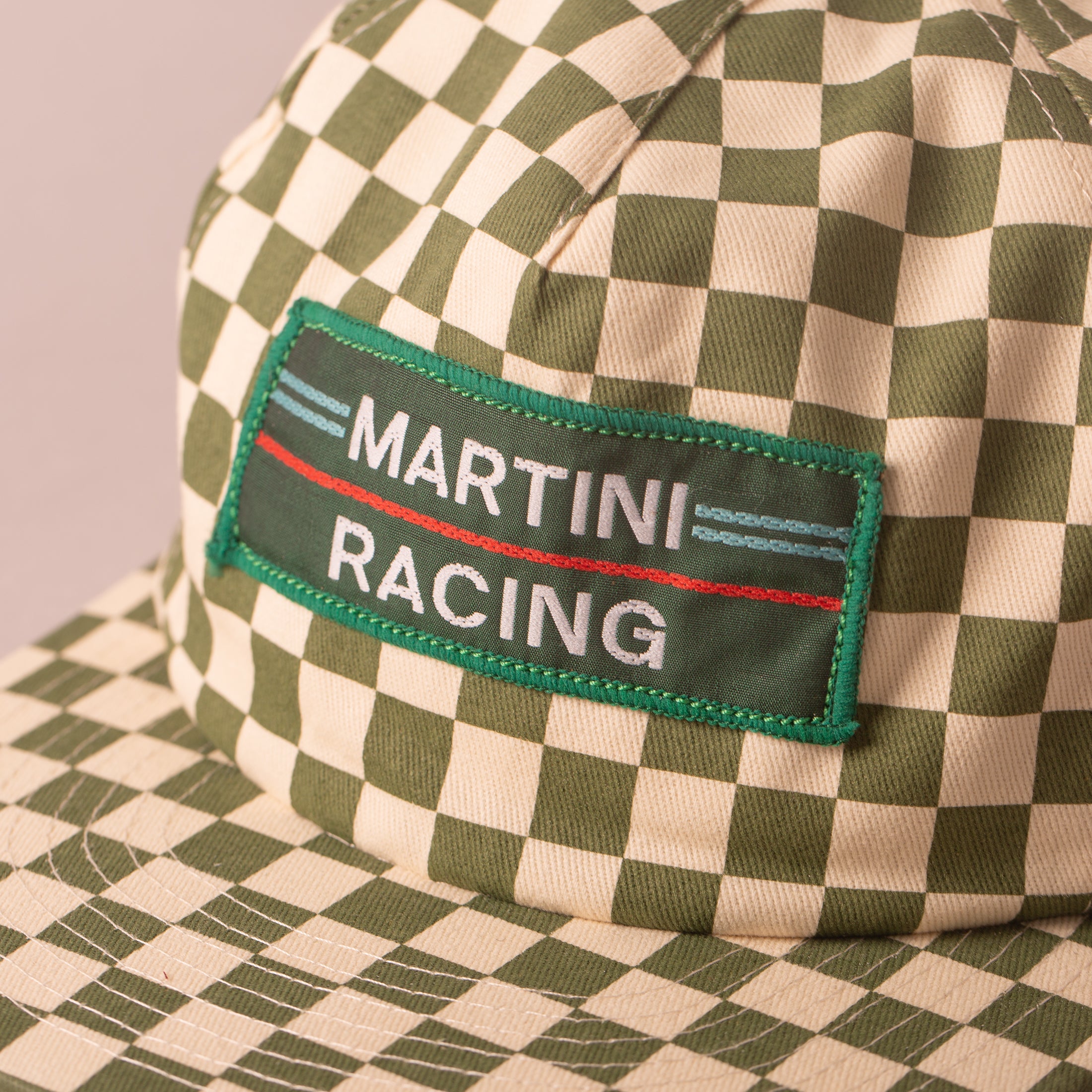 Martini Racing Checkerboard Strapback Cap