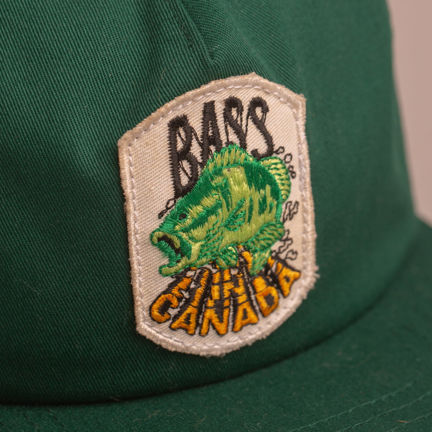 Bass in Canada Unstructured Cap