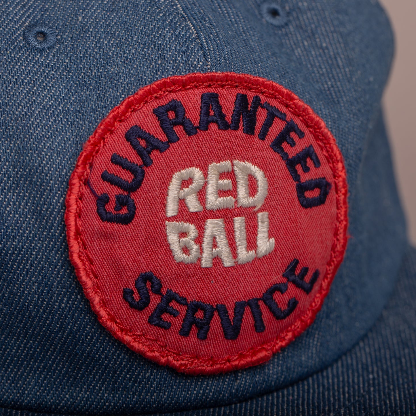 Red Ball Service Unstructured Cap