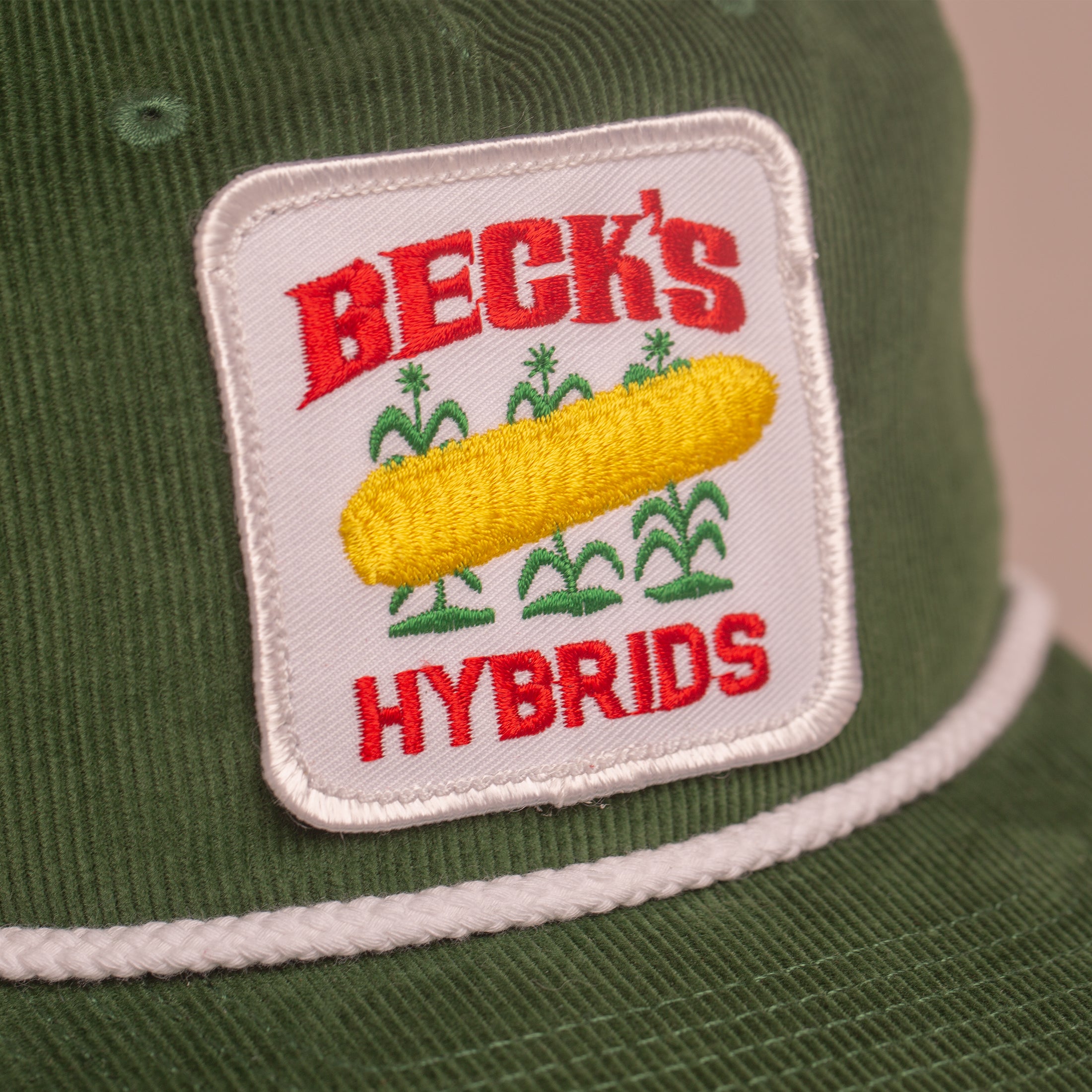 Beck's Hybrids Corduroy Rope Cap