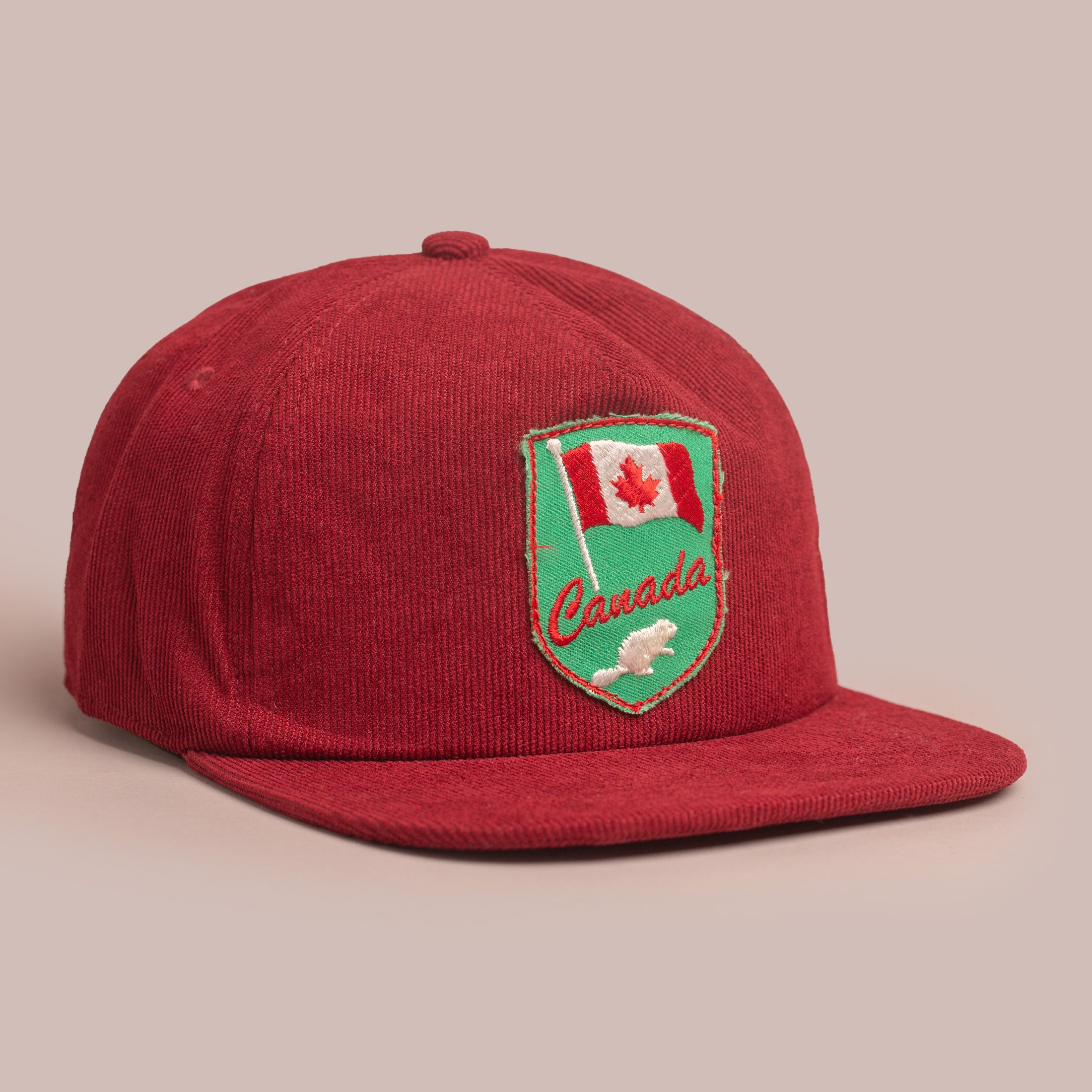 Canada Beaver Corduroy Cap