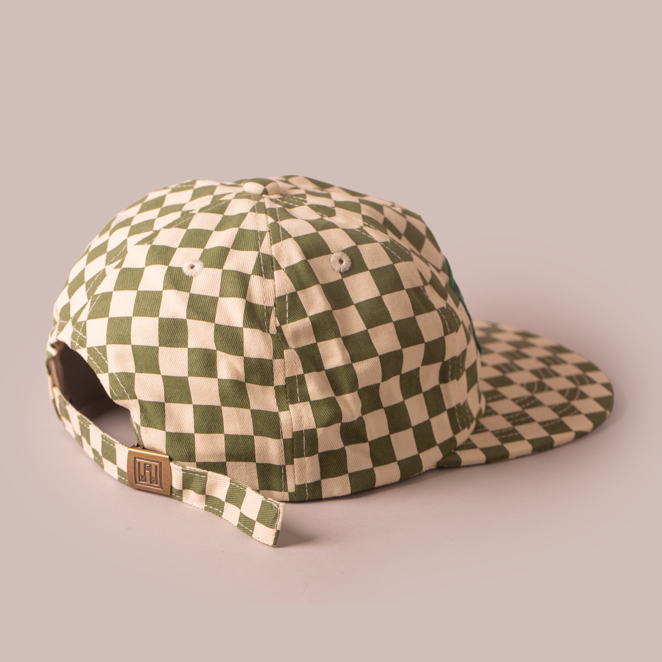Martini Racing Checkerboard Strapback Cap