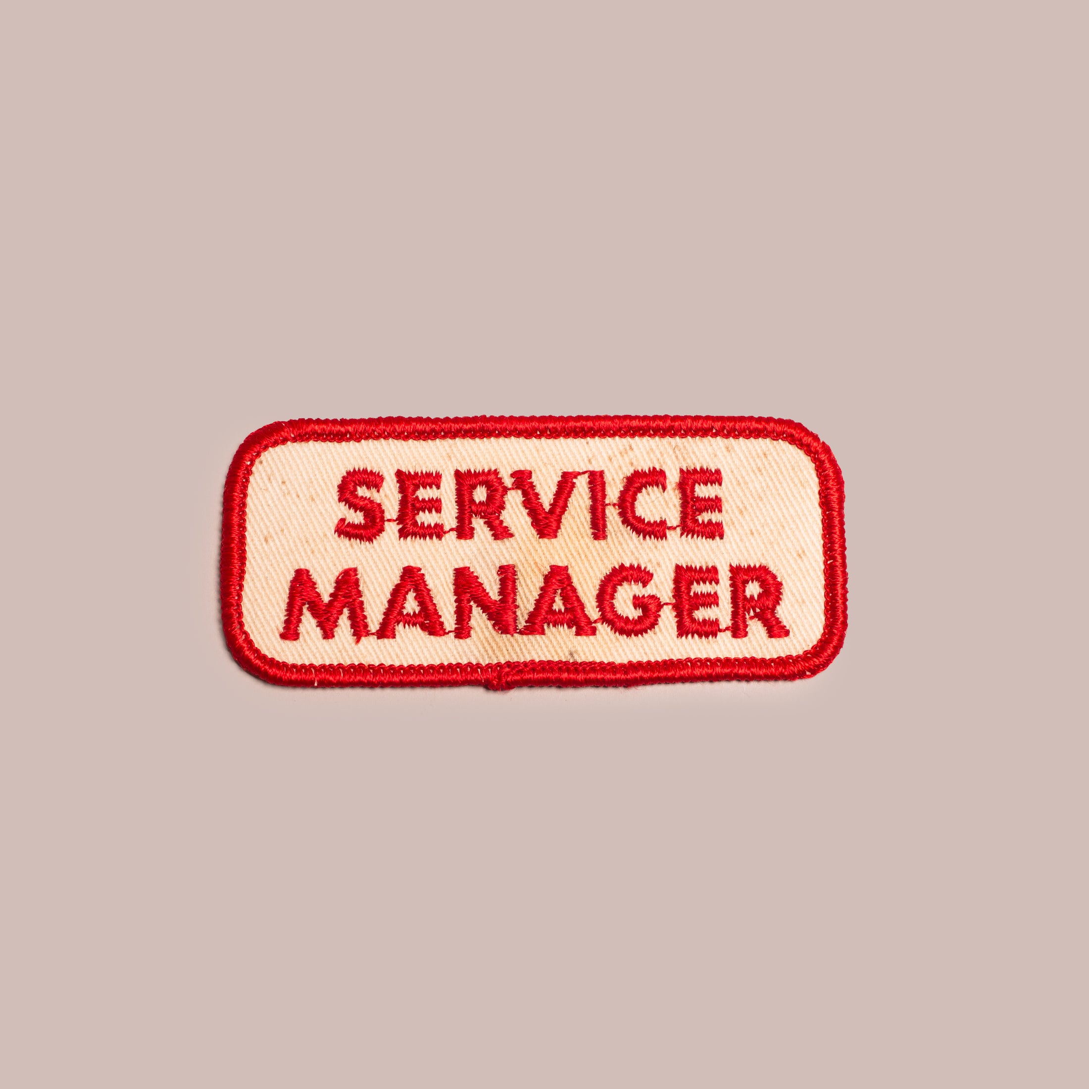 Vintage Patch - Service Manager