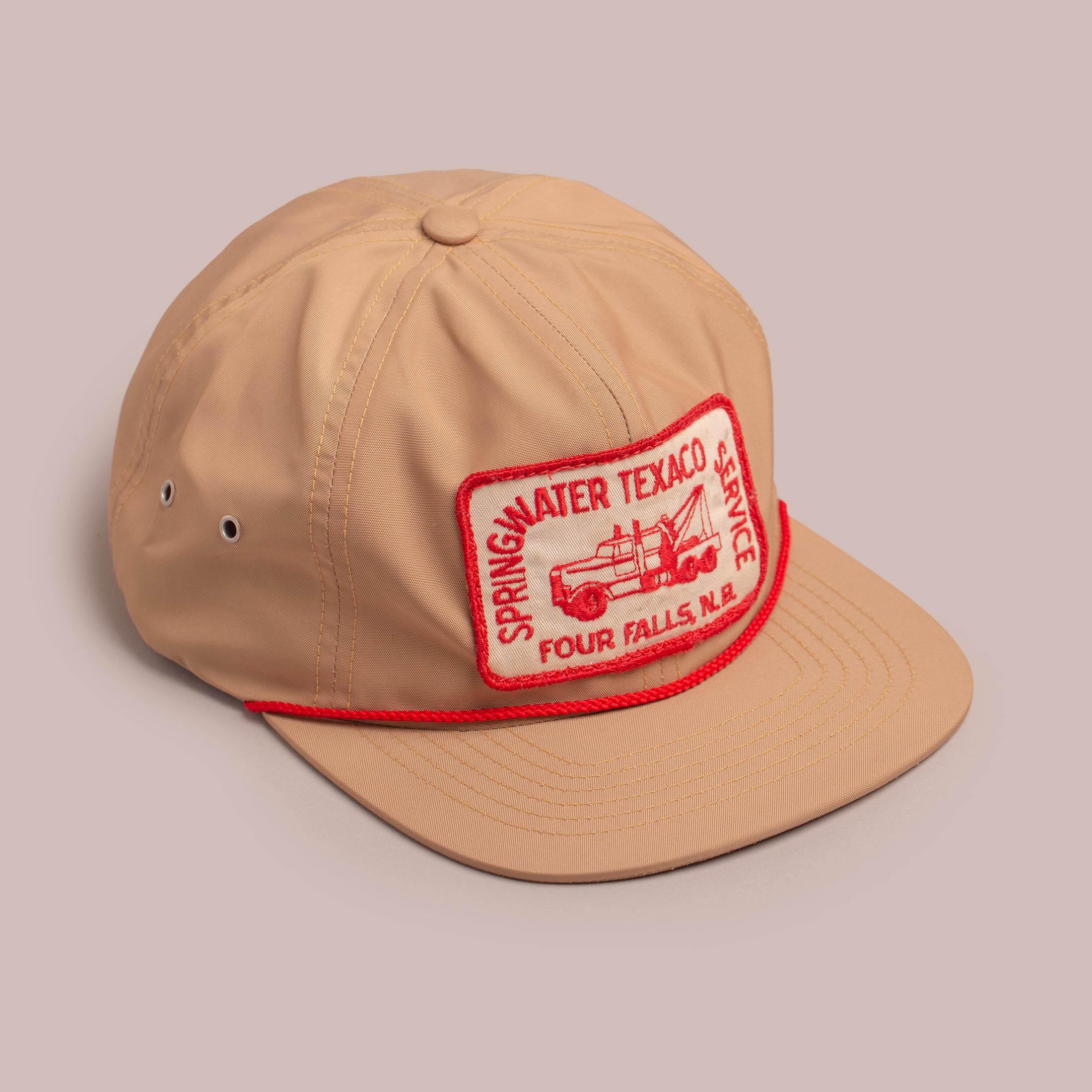 Springwater Texaco Service Nylon Cap