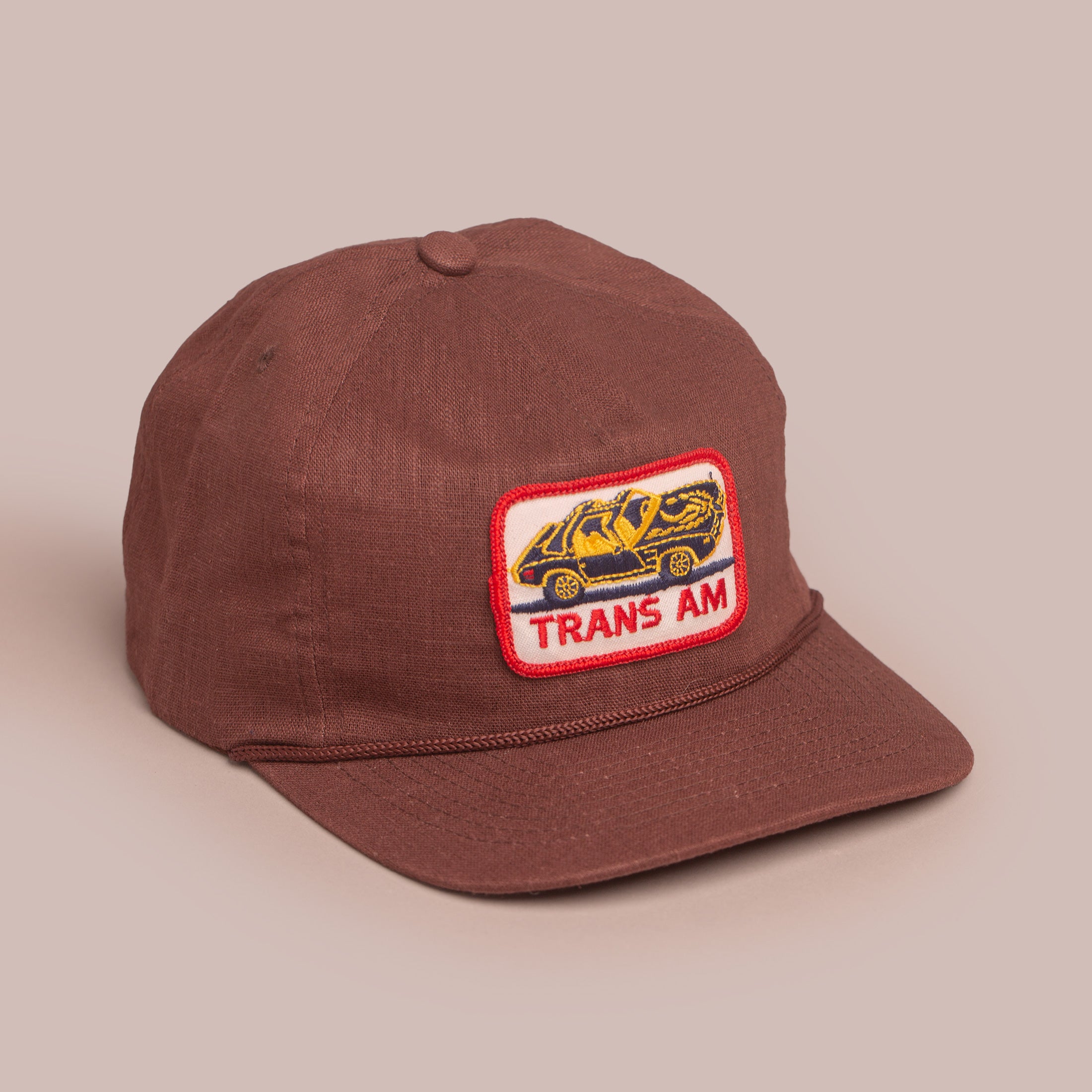 Trans Am Hemp Rope Hat