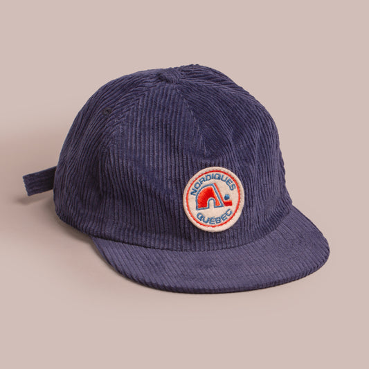 Quebec Nordiques Corduroy Cap