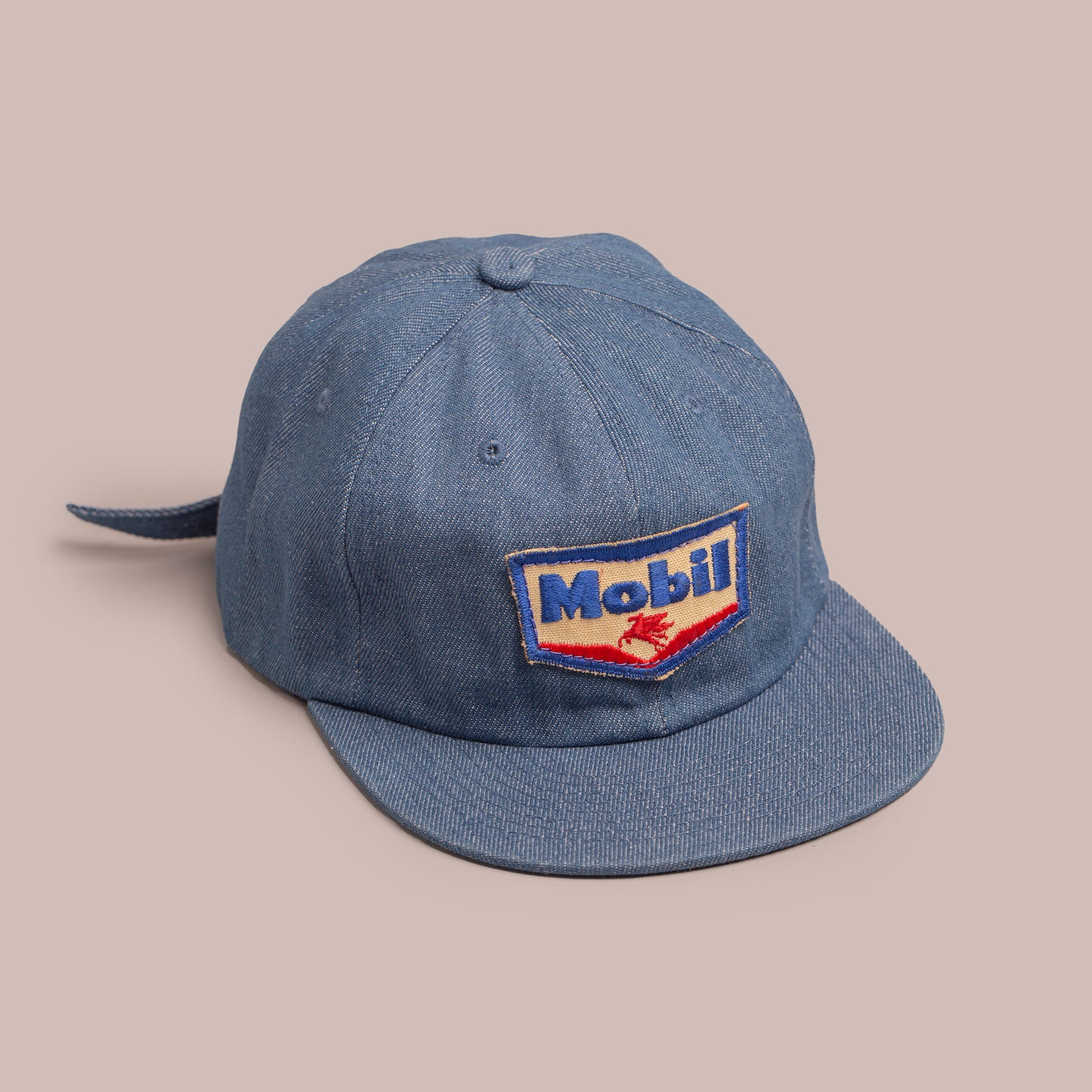 Mobil Denim Weld Cap